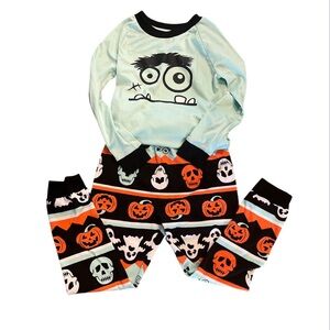 Kids 5T Halloween Longsleeve & Pant Sleepwear Set